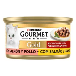 purina gourmet gold com frango e salmão