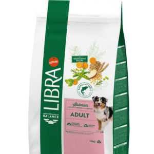 libra cão salmão