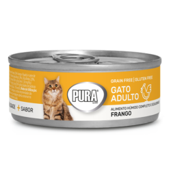 pura gato adulto com frango 85g