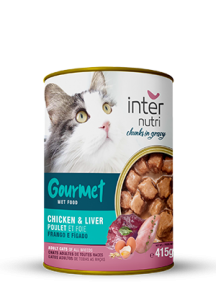 internutri gourmet com frango e fígado