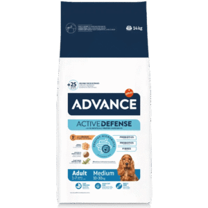 advance cão adulto porte médio
