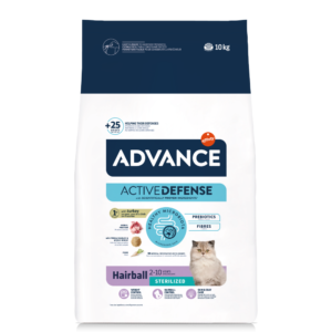 advance sterilized hairball gato