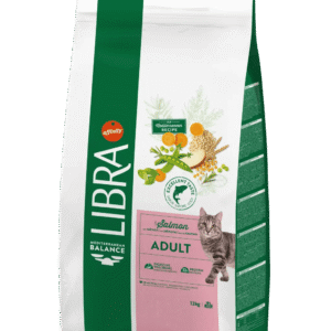 libra gato salmão