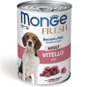 monge fresh ração húmida com vitela