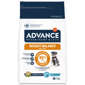 advance weight balance mini cão